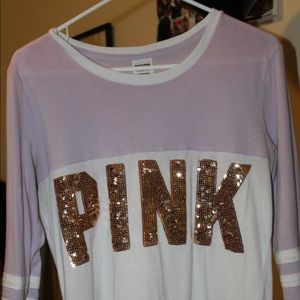 Sequence pink shirt